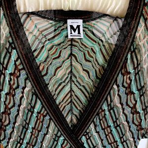 Missoni multi colored knit dress, size S/M